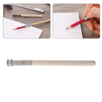 Creative Minimalist Extensia Instrument Convenabil Reutilizarea Reglabil Creion Extender Lengthener Titular De Artă, Scris, Desen Hobby Instrument