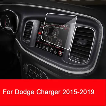 Masina de Ecran Protector pentru Dodge Charger-2019 Mașină de Navigare GPS Folie Protectoare din Sticla Temperata Auto Accesorii de Interior