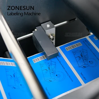 ZONESUN ZS-TB50SM Etichetarea Masina Semi Automata Smart Electric Rotund de Sticlă Sticlă de Plastic Borcan Comun Autocolant Mici de Producție