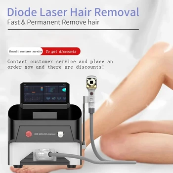 2022 Portabil 755 808 1064nm Triple lungimi de Undă diodă laser îndepărtarea părului profesionale Puternice de Putere Pentru epilare definitiva