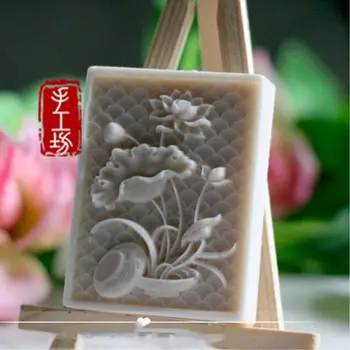 Grainrain Floare De Lotus Silicon Sapun Matrite Flori Handmade, Sapun Matrite Lumânare Mucegai