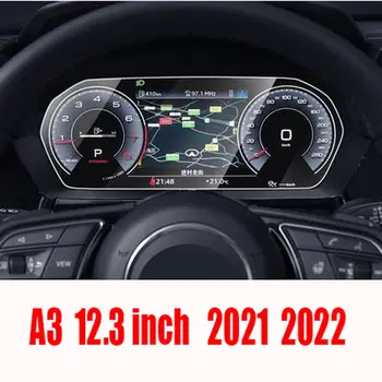 Pentru Audi A3 8Y 2021 2022 Pilotaj Auto de bord LCD cu ecran de sticla folie protectoare Anti-zero Filmul Accesorii
