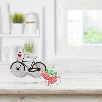 10buc Hârtie Kraft Biciclete Cutie de Bomboane pentru DIY Dus Copilul Ziua de nastere Aniversare de Nunta Invitatii de la Petrecerea Reveni Cutie de Cadou Decor Cald