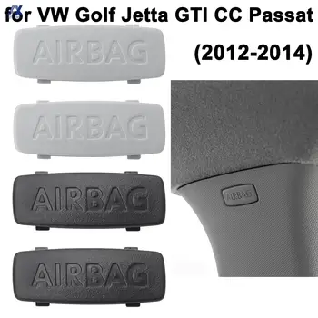 2x Interior Auto Pilon Airbag Clip Garnitura Capac de Acoperire 3C0853437C Pentru VW Volkswagen Golf Jetta MK6 GTI Passat CC 2012 - Gri Negru