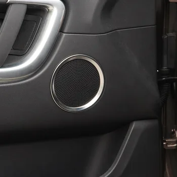 Noul Luciu Negru Stil ABS Cromat Usa Difuzor Inel Ornamental Accesorii Auto Pentru Land Rover Discovery Sport 15-17 Accesorii Auto