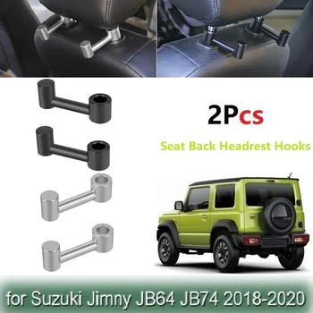 2 BUC Scaun Cârlig Pentru Suzuki Jimny JB64 JB74 2018-2022 Aliaj de Aluminiu Scaun Auto Tetiere Spate Carlige, Accesorii de Interior