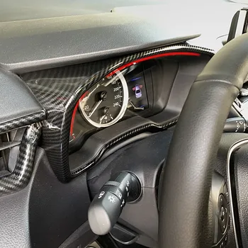 Pentru Toyota Corolla 12 E210 2019-2022 ABS Carbon tabloul de Bord de Afișare Metru Inel Vitezometrul Capacul Ornamental Cadru Accesorii