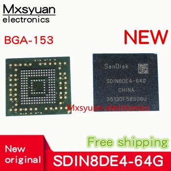 1buc~10buc/lot SDIN8DE4-64G SDIN8DE4-64 8DE4-64G BGA153 64GB EMMC flash cip Nou si original
