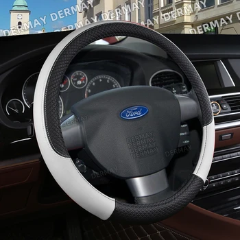 Pentru Ford Focus 2 MK2 Ford Focus 3 MK3 Masina Capac Volan 9 Culori de Piele PU Non-alunecare Accesorii Auto interior