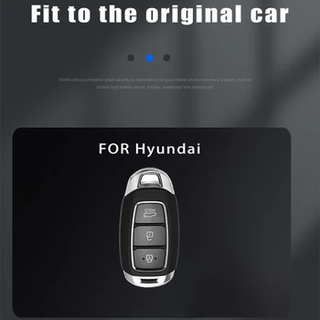 Cheie de la Distanță masina Acoperi Caz Shell Pentru i30 Hyundai ix25 Elantra Solaris Azera Grandoare Ig TM Accent Santa Fe Palisade Accesorii