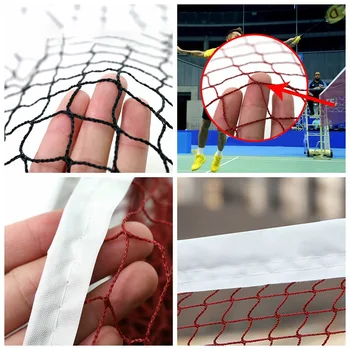 610*76cm Portabil Net Tenis Badminton Net Plasă de Volei Ușor de configurat Instrument de Formare de Tenis Pentru Antrenament Indoor Sport în aer liber