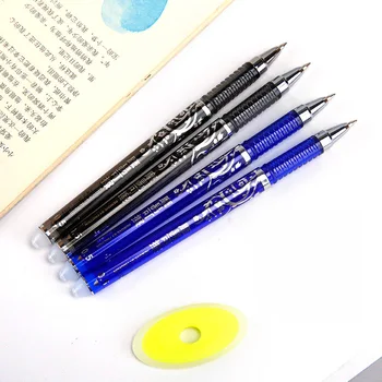 10buc/Set Erasable Pen Stil Multiple 0.5 mm Albastru Negru Pix cu Cerneală Pentru Rechizite Elev Scris Examen Papetărie