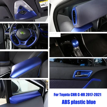 ABS Albastru Pentru Toyota CHR C-HR 2017 2018 clanța Castron față de lectură Abajur Aer Condiționat Aerisire Capac de Evacuare, Garnitura