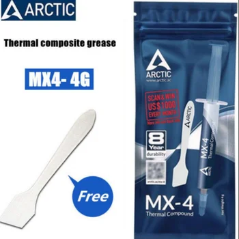 ARCTIC 4g MX-4 termoconductoare Conductive Grease MX 4 Pasta de Silicon radiator Procesor CPU GPU Cooler Ventilator de Răcire Ipsos